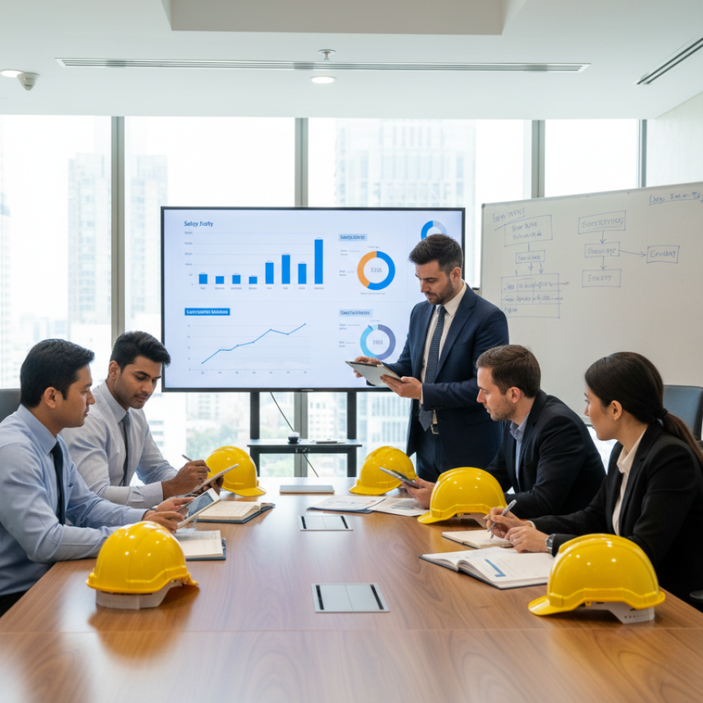 Diverse HSE Team Collaboration