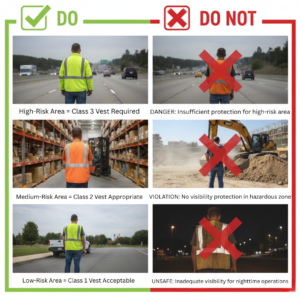 Safety Vest Selection for Different Environments