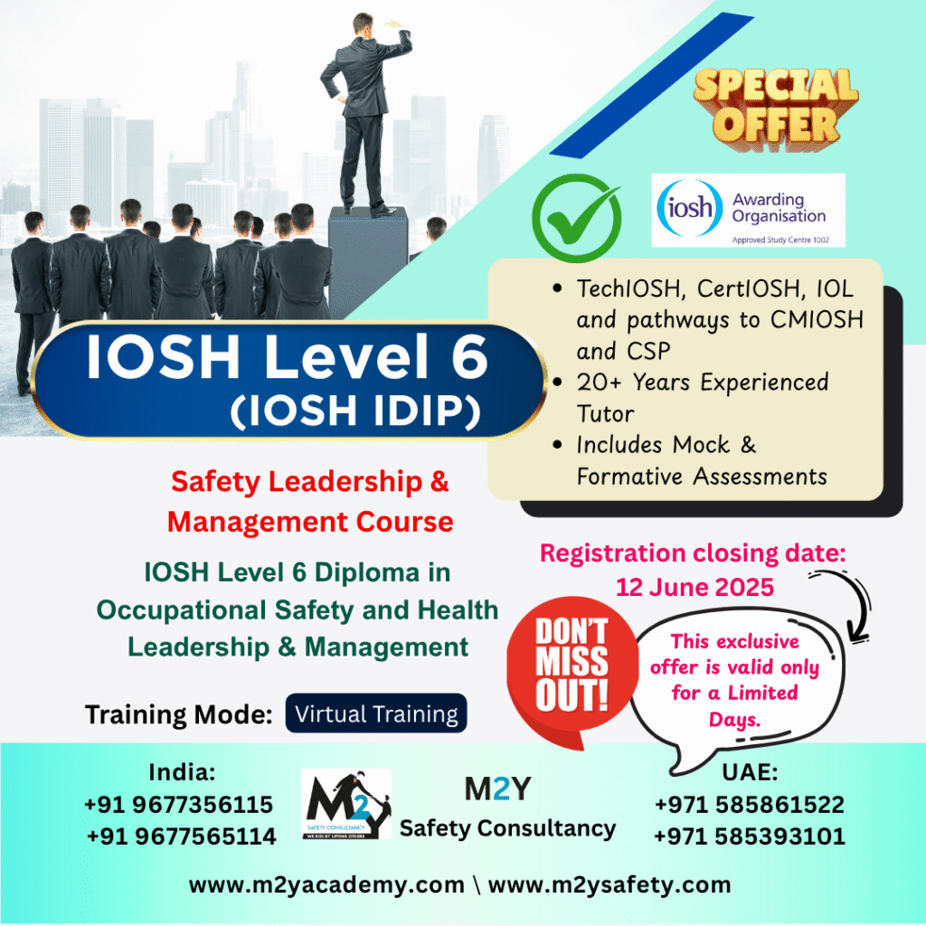 IOSH level 6 diploma