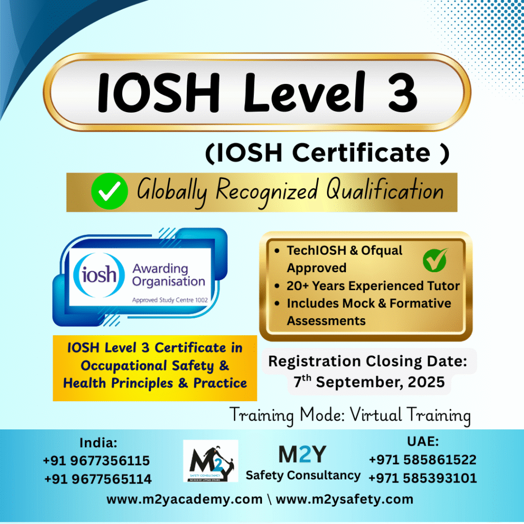 IOSH Level 3 Certificate