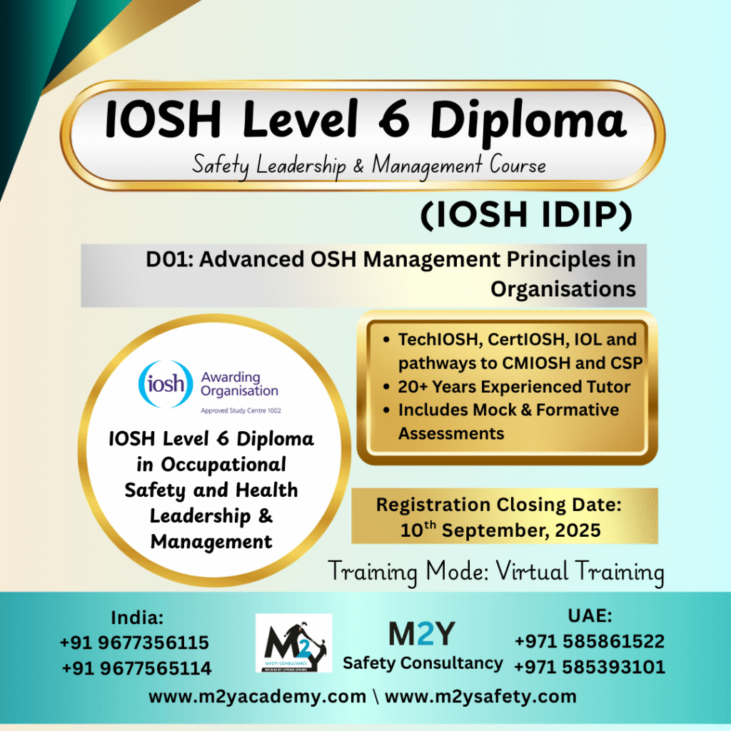 IOSH level 6 diploma