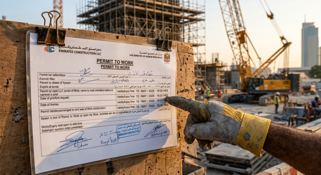 Permit to Work in the UAE