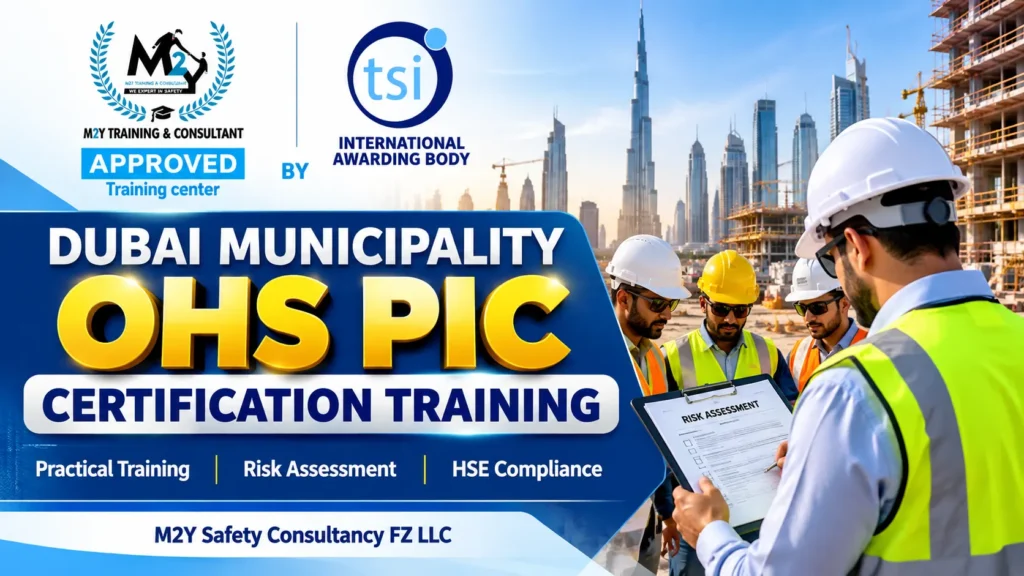 Dubai Safety Certification Training Banner